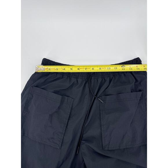 Free People Fly By Night Cargo Pants Relaxed Mid Rise Black Size Small Trailcore - Picture 7 of 10